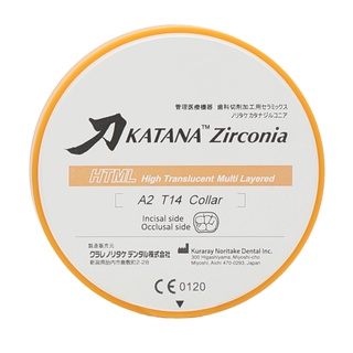 Циркониевый диск Katana Zirconia HTML 14мм HTML A1 4364 фото